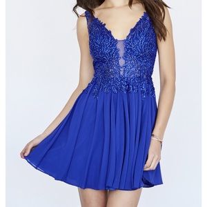 Jolene Sapphire homecoming dress